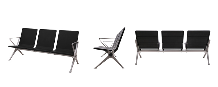 PU机场椅/等候椅/排椅-SJ9073(图1) undefined